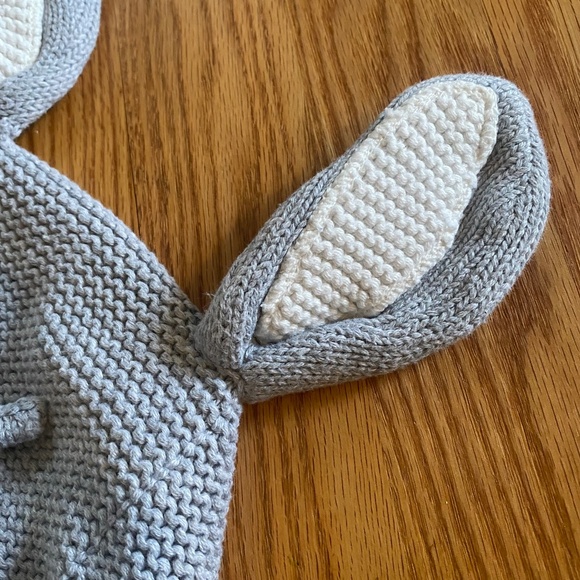 Organic Cotton Bunny Hat (1-3 year) - Picture 3 of 5